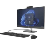 HP ProOne 245 23.8 inch G10 All-in-One Desktop PC,23.8" FHD LED UWVA 250N Anti-Glare (1920 x 1080, 1.78 (16:9)),AMD Ryzen 5 7520U (2.80 GHz, up to 4.30 GHz, 4 cores) with AMD Radeon™ Graphics,256GB M.2 PCIe NVMe 2280 Value 4X4 SSD,8GB 6400MHz LPDDR5 (Soldered),USB,Wired USB Standard 125,Realtek Wi-Fi 6 8852BE (2x2) and Bluetooth® 5.3 Wireless Technology,No WWAN module,5MP Camera,Windows® 11 Pro Standard,1/1/1