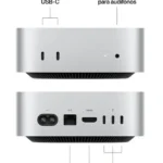 Apple Mac Mini Apple M M4 Pro 24 Gb 512 Gb SSD Macos Sequoia Mini Pc Plata