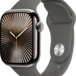 Apple Watch Series 10 Gps + Cellular 46Mm Slate Titanium Case With Slate Milanese Loop - S/M