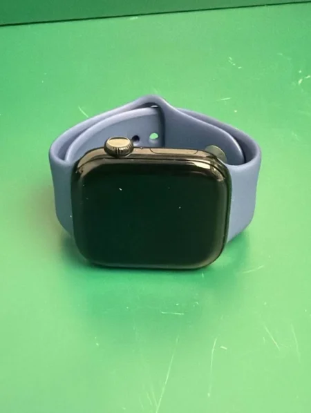 Apple Watch Series 10 GPS 42mm Jet Black Aluminium Case with Black Sport Band – S/M