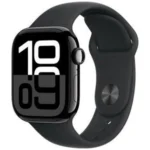 Apple Watch Series 10 GPS 42mm Jet Black Aluminium Case with Ink Sport Loop