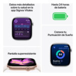 Apple Watch Series 11 OLED 42 Mm Digital 374 X 446 Pixeles Pantalla Táctil 5G Titanio WiFi Gps (Satélite)