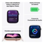 Apple Watch Series 11 OLED 42 Mm Digital 374 X 446 Pixeles Pantalla Táctil Rosa Dorado WiFi Gps (Satélite)