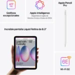 Apple Ipad Mini 512 Gb 21.1 Cm (8.3") Wi-Fi 6E (802.11Ax) Ipados 18 Gris