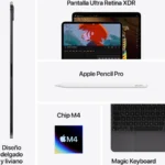 Apple Ipad Pro Apple M 1 Tb 27.9 Cm (11") 16 Gb Wi-Fi 7 (802.11Be) Ipados 26 Negro