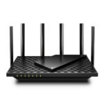 Router Wi-Fi 6 Gigabit Ax5400 (Archer Ax72) WiFi Gigabit Para Transmisión 8K,4 Puertos Gigabit LAN, 4 Puertos Gigabit LAN.