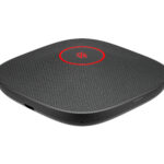 HP Poly Studio A2 Black Table Microphone W/ Mounting Plate I/O Cables