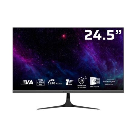 Monitor 24.5″ Balam Rush Cosmos Edge Mce245P LED/VA/HDMI/DP/1920X1080/240Hz/1Ms/Negro/Br-944113