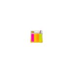Banderitas 3M Post-It Astrobrite, 4 Paq. De 50Hjs C/U/671-4Au