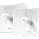 Kit Inalámbrico Omada Int/ Ext. (Beam Bridge 5 Ur Kit) 1 Puerto Gigabit Ethernet De 10 M/100 M/1000 Mbps (RJ45); Entrada PoE -