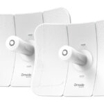 Kit Inalámbrico Omada Int/ Ext. (Beam Bridge 5 Ur Kit) 1 Puerto Gigabit Ethernet De 10 M/100 M/1000 Mbps (RJ45); Entrada PoE -