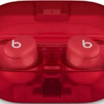 Beats Solo Buds,Transparent Red-Bes