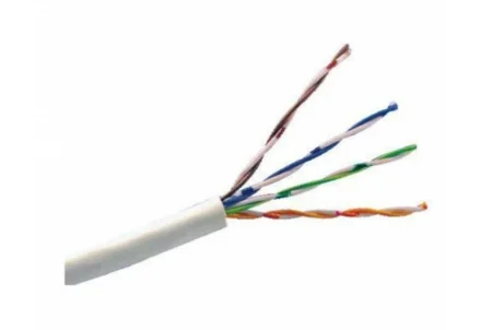 Bobina De Cable Utp Cat6 Saxxon Outp6Cop305Bc 305 Metros/Color Blanco/Uso Interior/100% Cobre