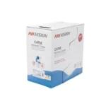 Bobina De Cable Utp Hikvision Ds-1Ln5E-Sb Cat5E (24 Awg)/Pvc (Cm)/Uso En Interior/100% Cobre/Aplicaciones De Cctv Y Redes De Datos/305 Metros/Azul