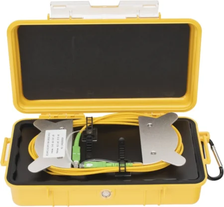 Bobina De Lanzamiento Linkedpro Monomodo De 1Km/Con Conectores Sc/Apc Lp-Lc-Sm-1Km