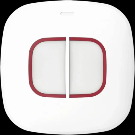 Boton De Panico Inalambrico Doble Hikvision Ds-Pdeb2-Eg2-Wb(B)/Exterior Ip66/Indicador LED