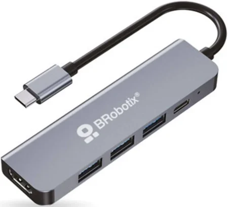 Brobotix Docking 7 En 1 Conect Or USB-C Un Puerto USB Tipo C Tre