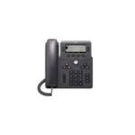 Telefono IP Cisco Cp-6871-3Pcc-K9=/6 Registros Sip/Puerto USB/Negro