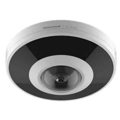 Camara Fisheye Honeywell 35 Series/12Mpx/Lente 1.22M/Vision 180°/Wdr 120Db/Ir 20M/IP67 Ik10/H.265 Hevc/Audio Bidireccional/Analisis De Video/Compatibilidad Onvif/PoE/Hc35Wf6R1
