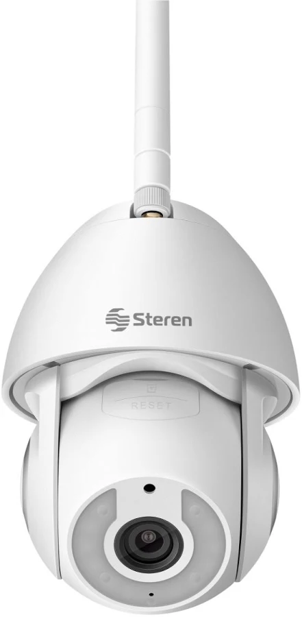 Camara De Seguridad Wi-Fi Steren Cctv-214/2Mpx/Robotizada Con Reloj Digital/Para Escritorio