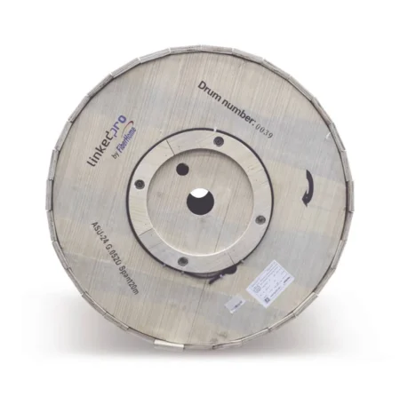Carrete De 4 Km De Fibra Optica Linkedpro Monomodo De 24 Hilos/Exterior/Span 120/Loose Tube/Mini-Adss-24C-S120/4Km