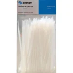 100 Piezas Cincho De Nylon Steren Ty26Bl 4.8Mmx28Cm/Blanco