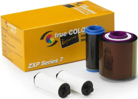 Cinta Ribbon Zebra 800077-770 Ymcuvk/750 Impresiones/Para Zxp 7/Zxp 7 Ix