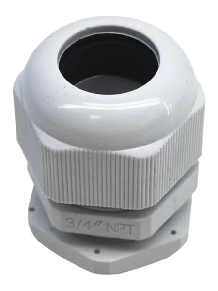 Conector Tipo Glandula Txpro Txg-Pg-34N/Blanco Tipo Glandula/Para Rosca Npt 3/4″
