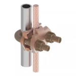Conectores Mecanico Para Cable Calibre Hubbell Hub-Gar-6426 4 A 2/0 Awg/Paralelo O 90° A Tubo De 3/8" O Varilla De 5/8"-3/4"
