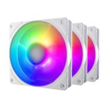 Ventilador Cooler Master Mobius 120P Argb White Edition/1X120Mm/2400Rpm/Color Blanco/Mfz-M2Dw-24Np2-R1