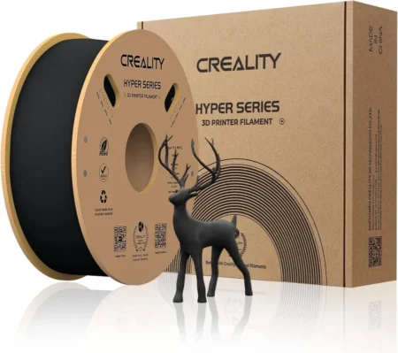 Filamento Creality 3301010160, En-Pla/0.25Kg/1.75Mm/Color Negro