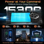 Smartphone Cubot Kingkong Power 5 Resistente Dual Sim/128Gb/6Gb+10Gb RAM/15300 mAh/Android 15/Color Negro