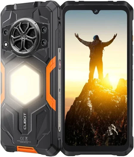 Smartphone Cubot Kingkong Power 5 Resistente Dual Sim/128Gb/6Gb+10Gb RAM/15300 mAh/Android 15/Color Negro