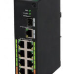 SWITCH DAHUA DH-LR2110-8ET-120 8 PUERTOS/800 MTS/CAMARAS EPOE/120W/SWITCHING 8.8G/IEEE802.3AF/IEEE802.3AT/HI-POE