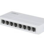 Switch De Escritorio Con 8 Puertos Fast Ethernet (10/100 Mbps) - Diseño Compacto De Capa 2, Con Capacidad De Switching De 1.6 Gbps
