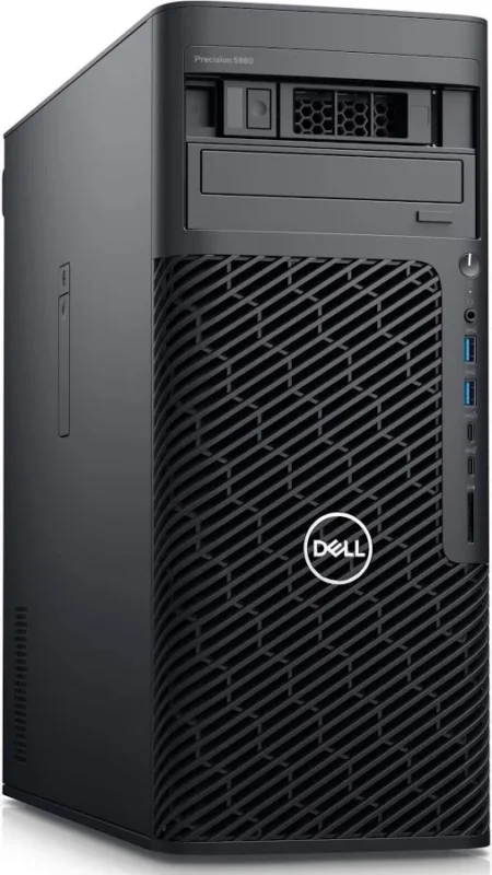 Workstation Dell Precision Tower 5860 Xeon W3-2535/32Gb DDR5/Nvidia Rtx A1000/HDD SATA 2X2Tb/SSD M.2 2X512Gb/Win 11 Pro Para Workstation/Teclado Dell Kb216/Mouse Dell Ms116/3000199166119.1