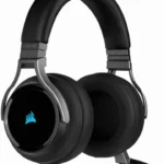 Diadema Audifono C/Microfono 7.1 Corsair Virtuoso Rgb Xt Premium Wireless/USB Negro, Ca-9011188-Na
