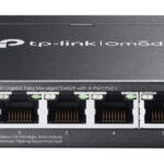 Switch Gigabit Tp-Link Es205Gp 5 Puertos/Administrable/Ethernet 10/100/1000/4Xpoe Activo 65W/10Gbit/S/8000 Entradas