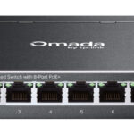 Switch Tp-Link Es208Gp 8 Puertos Gigabit/Administrable/RJ45 PoE+ De 101001000Mbps/16Gbit/S