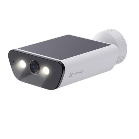 Camara IP WiFi Ezviz Cs-Cb5/4K/8Mpx/2.8Mm/Con Panel Solar Integrado/Vision Nocturna/Deteccion Humana Y De Vehiculos/Bateria De 10400Mah/IP65
