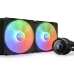 Enfriamiento Liquido Nzxt Kraken Elite 280 Rgb/2X140Mm/Color Negro/Rl-Kr28E-B2