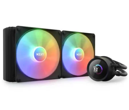 Enfriamiento Liquido Nzxt Kraken Elite 280 Rgb/2X140Mm/Color Negro/Rl-Kr28E-B2