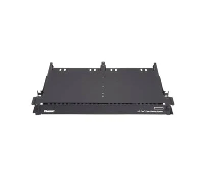 Panel De Distribucion De Fibra Optica Con Bandeja Deslizable Panduit Flex1U06/Acepta 12 Cassettes HD Flex En 6 Espacios/Hasta 144 Fibras/1Ur/Color Negro