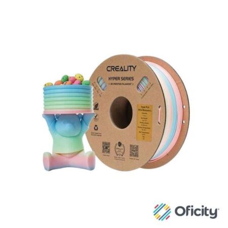 Filamento Creality 3301010424 Pla Hyper Arcoiris Spring Lake/1Kg/1.75Mm