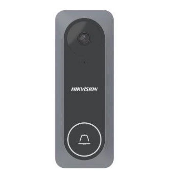 Frente De Calle Adicional Para Videoportero Hikvision Ds-Kb2412T-Im/1Mp/4 Hilos/Vision Nocturna 3M/130° De Vision/Exterior/Policarbonato/Compatible Con Ds-Kis212/Ds-Kh2230T