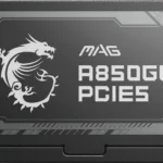 Fuente De Poder 850W MSI Mag A850Gls Pcie5/Plus Gold/Full Modular/24-Pin ATX/Negro