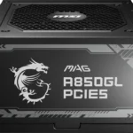 Fuente De Poder 850W MSI Mag A850Gls Pcie5/Plus Gold/Full Modular/24-Pin ATX/Negro
