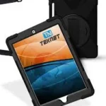 Brobotix Funda De Uso Rudo Con Correa Y Giro 360º, Para Ipad 10.2", 9Na. 8Va. Y 7Ma Generación, Color Rojo