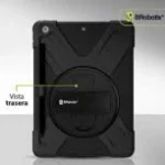 Brobotix Funda De Uso Rudo Con Correa Y Giro 360º, Para Ipad 10.2", 9Na. 8Va. Y 7Ma Generación, Color Rojo