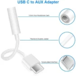 USB-C To 3.5 Mm Headphone Adapter-Ame